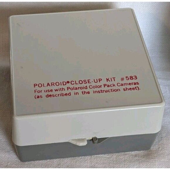 Polaroid Close Up Kit #583 Attachment For Color Pack Cameras Accessory Lens Vtg - Picture 5 of 14